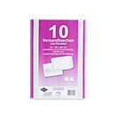 Versandtaschen Eurokuvert, DIN C5, mit Fenster, haftklebend, 10 Stück, Papier, weiß