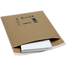 Versandtaschen MD Securepack® SecureWave, Papierpolsterung, Haftklebung, klimaneutral, 100 % FSC®-Recyclingpapier, Format A/0, 125 x 170 mm, 150 Stück