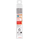 Vervangingsvulling Edding 8881, voor diepgatmarker 8880, schrijfkleur grafiet, lijndikte 1-3 mm, vormbaar, 6 stuks