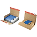 Verzenddoos voor ordners Security, voor A4-ordners met rughoogte 35-80 mm, bruin/wit, 20 st.