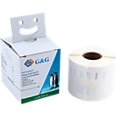 Verzending/naam etiketten, 101 x 54 mm, permanent, 220 stuks