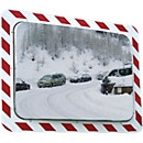 Vialux frost/anti-fog traffic mirror, rectangular