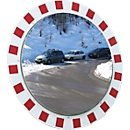 Vialux frost/anti-fogging traffic mirror, round