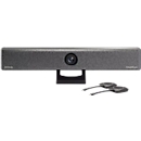Videobar Barco ClickShare Bar Pro, für mittelgroße Räume, 3840 x 2160 px, 2 x 10 W, USB/LAN/WLAN, mit 2 ClickShare Buttons, schwarz