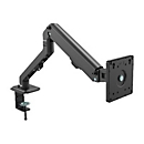Vision VFM-DA/4 - Befestigungskit (VESA-Hülle, C-Klammer, Gelenkarm, VESA-Adapter) - Doppelgelenk - für LCD-Display / Notebook / Tablet - Aluminium, Stahl - mattschwarz