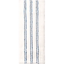 Vloermopdoek Sprintus Premium, microvezel/haar, met flappen, B 400 mm, 5 stuks, wit/blauw