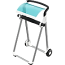 Vloerstandaard, turquoise/wit