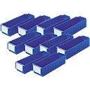 Voordeelset Stellingbakken RK 421 blauw 10 stuks 
