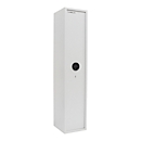 Waffenschrank Rottner Yukon 5 S1, Doppelbartschloss, B 300 x T 340 x H 1450 mm, Stahl, hellgrau