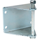 Wall console, for compressed air hose reel, 10 m, swivel range 120°.