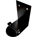 Wandhalter Allroundline ALCT-WH, geeignet für Leitkegelaufsatz ALCT-O, Metall, schwarz