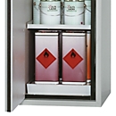 Wannenboden, für Gefahrstoffschränke der Serien Q90, S90, S60 mit Korpusbreite 600 mm