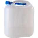 Wasserkanister ECO, mit Rohr, 20 l, natur