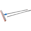 Wasserschieber, 450 mm, rote Gummilippe