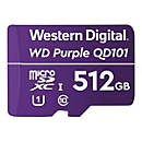 WD Purple SC QD101 WDD512G1P0C - Flash-Speicherkarte - 512 GB - microSDXC UHS-I