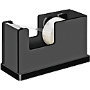 Wedo Dérouleur de ruban adhésif Black Office, livré avec 1 ruban adhésif 19 mm x 33 m