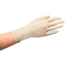Wegwerphandschoenen PS Latex Medi-Inn® - natuurlatex - gepoederd - niet-steriel - ambidexter - maat S - wit - doos van 100 stuks