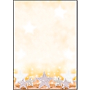 Weihnachts-Motiv-Papier Glitter Stars, DIN A4, 100 Blatt