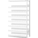 Weinflaschenregal, Anbaufeld, Stecksystem, 7 Einsätze, H 1750 x B 1000 x T 300 mm