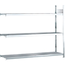 Weitspannregal WS 2000, 3 Ebenen, 2000 x 1500 x 800 mm
