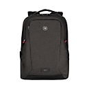 Wenger MX Professional sac à dos pour ordinateur portable, 21 l, pour ordinateurs portables jusqu'à 16" et tablettes jusqu'à 10", compartiment pour ordinateur portable et tablette, l 210 x l 330 x h 450 mm, polyester, gris