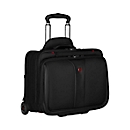 Wenger Sac à roulettes Patriot, 25 l, pour ordinateurs portables jusqu'à 15,6", compartiment pour ordinateur portable, organiseur, fixation pour chariot, l 310 x l 430 x h 410 mm, polyester, noir