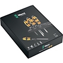 WERA screwdriver set 932/6, 6-pc. slotted/PH, 2C handle, impact caps, full-length hexagon blades