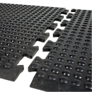 Werkplekmat Bubblemat Nitril, modulefunctie eindmat, 600 x 900 mm