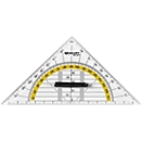 Westcott Geodriehoek, met handgreep, 16 cm