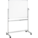 Whiteboard pivotant Revolve MAUL, mobile, émaillé, 1000 x 1200 mm