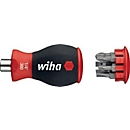 Wiha bitset Stubby, sterprofiel, kunststof opbergtas, 7-delig, incl. magazijnbithouder