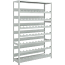 Wine rack, screw system, 7 compartments