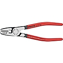 Wire end crimping pliers L.180mm 0,5-6,0 (AWG 20-10) mm2