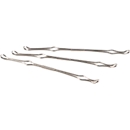 Wire hold down clamp, for all binder books, 10 pieces