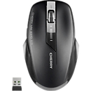 Wireless-computermuis Cherry MW 2310 2.0, voor rechts- & linkshandigen, ergonomisch, bereik 10 m, zwart