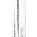 Wischmopp Bezug Sprintus Premium, Mikrofaser/Borste, mit Laschen, B 400 mm, 5 Stück, weiß/blau