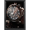 Wissellijst Black Style, incl. materiaal voor wandmontage, PS, A4