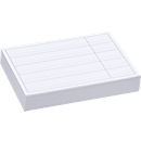 Witte etiketten voor stellingbak RK 321, RK 421, RK 421B, RK 521, RK 521B, 100 stuks