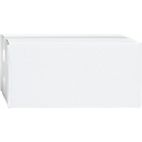 Witte golfkartonnen vouwdozen, enkele golf, 300 x 215 x 140 mm