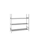 Heavy-duty shelving WR 3000, base unit, depth 400 mm, height 1960 mm, body width 1994 mm