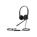 Yealink UH34 Dual - Headset - On-Ear - kabelgebunden - USB - Schwarz