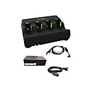 Zebra 4-Slot Battery Charger Kit - Batterieladegerät