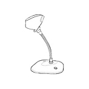 Zebra Gooseneck Intellistand - Schwanenhalsständer für Barcode-Scanner