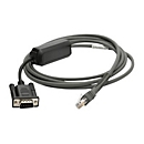 Zebra Kabel seriell - DB-9 (M) - 2.13 m - für