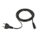 Zebra Stromkabel - Eurostecker zu power IEC