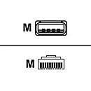 Zebra USB-Kabel - USB (M) zu RJ-45 (10-polig) (M)