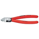 Zijkniptang voor draad, totale lengte 180 mm, rechte draadbekleding, KNIPEX