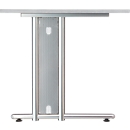 Zijpanelen JENA, tussenliggend, aluminium zilver