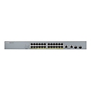 Zyxel GS1350-26HP - Switch - Smart - 24 x 10/100/1000 (PoE+) + 2 x Combo Gigabit SFP (Uplink) - Desktop, an Rack montierbar - PoE+ (375 W)