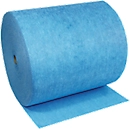 Chiffon de nettoyage compatible pour l'industrie alimentaire - bleu - bobine